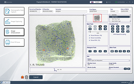 Biometrics Software Applications - WorkbenchSuite™